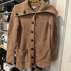 Long sweater cardigan